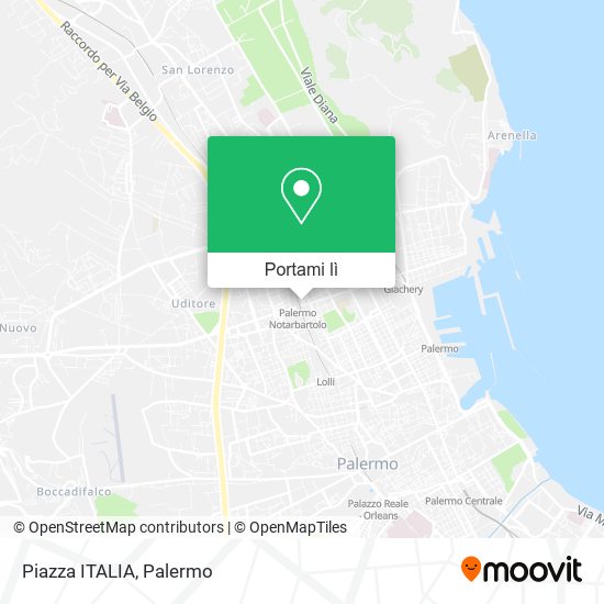 Mappa Piazza ITALIA