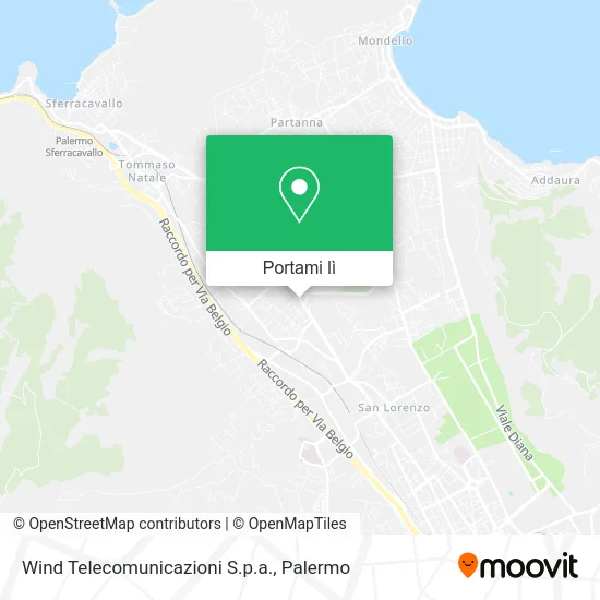 Mappa Wind Telecomunicazioni S.p.a.