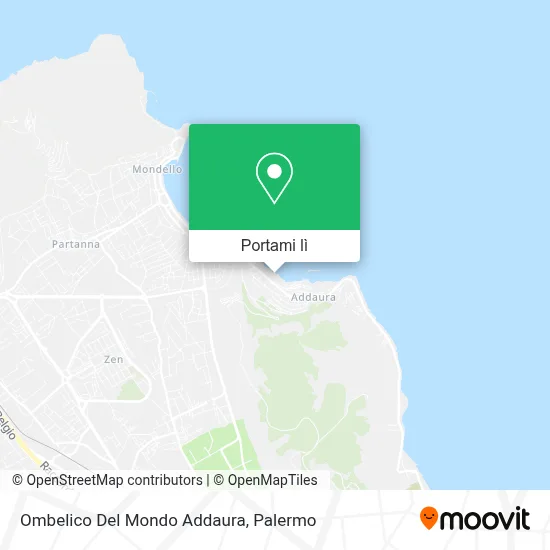 Mappa Ombelico Del Mondo Addaura