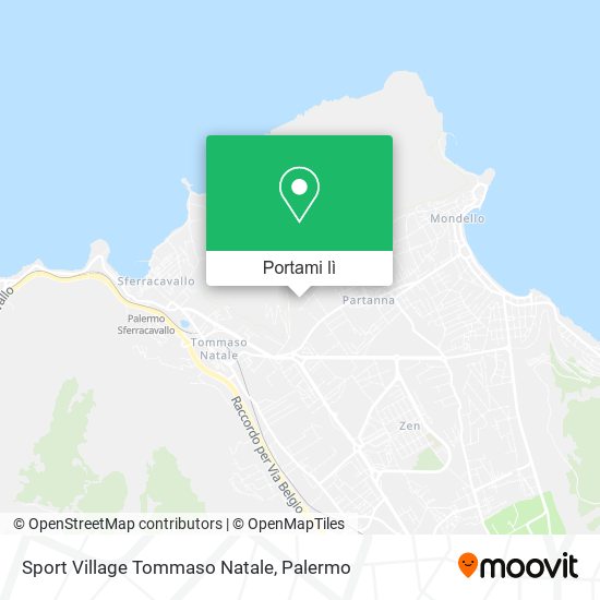Mappa Sport Village Tommaso Natale