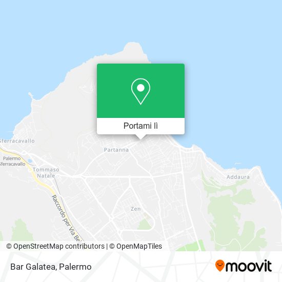 Mappa Bar Galatea