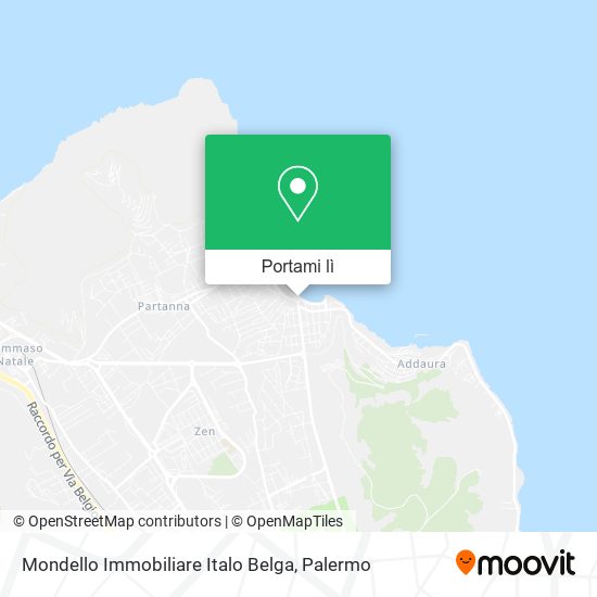 Mappa Mondello Immobiliare Italo Belga