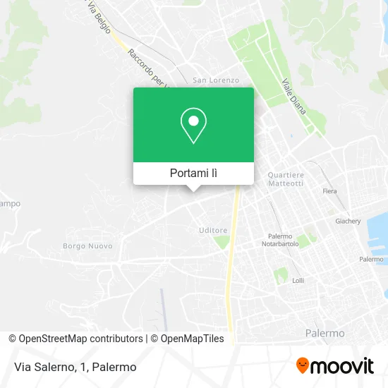 Mappa Via Salerno, 1