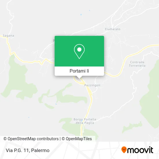 Mappa Via P.G. 11