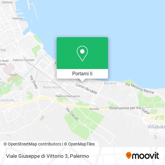 Mappa Viale Giuseppe di Vittorio 3