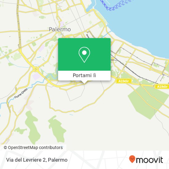 Mappa Via del Levriere 2