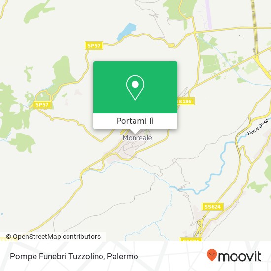 Mappa Pompe Funebri Tuzzolino