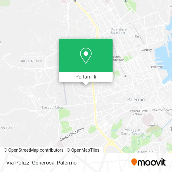Mappa Via Polizzi Generosa