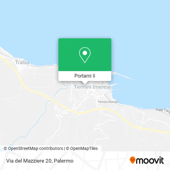 Mappa Via del Mazziere 20