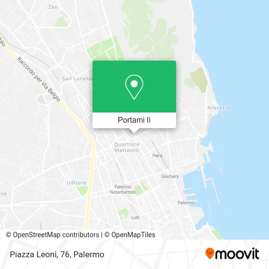 Mappa Piazza Leoni, 76