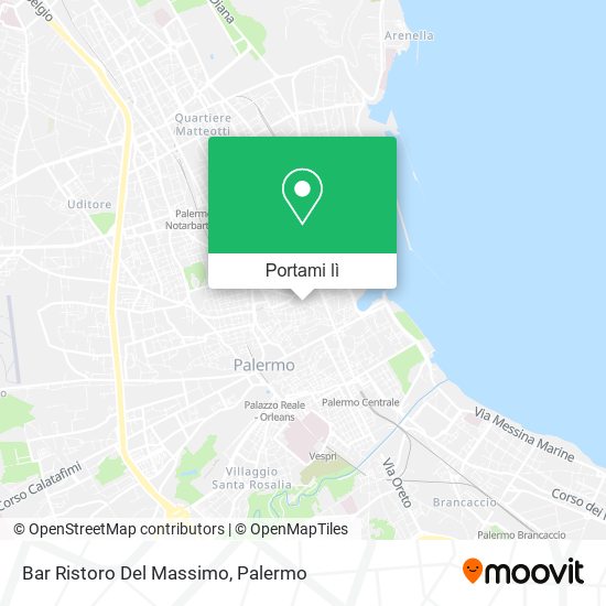 Mappa Bar Ristoro Del Massimo