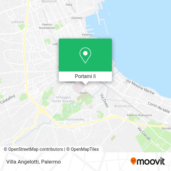 Mappa Villa Angelotti