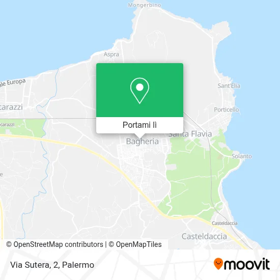 Mappa Via Sutera, 2