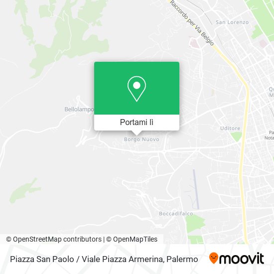 Mappa Piazza San Paolo / Viale Piazza Armerina