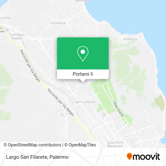 Mappa Largo San Filarete