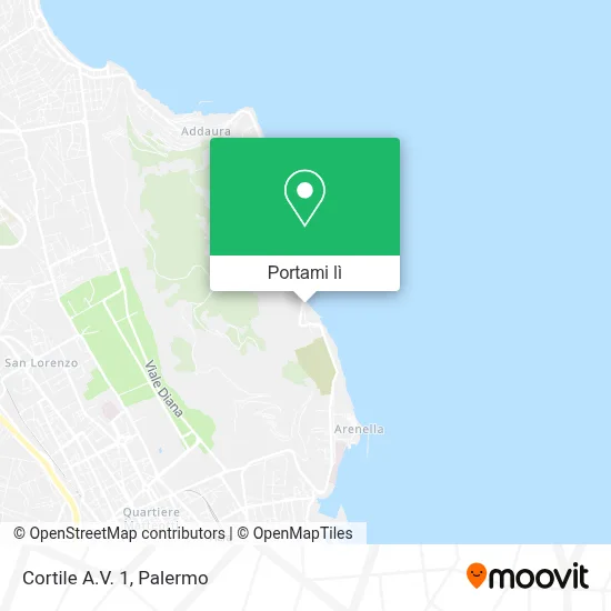 Mappa Cortile A.V. 1