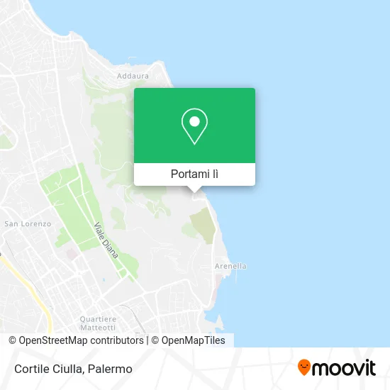 Mappa Cortile Ciulla