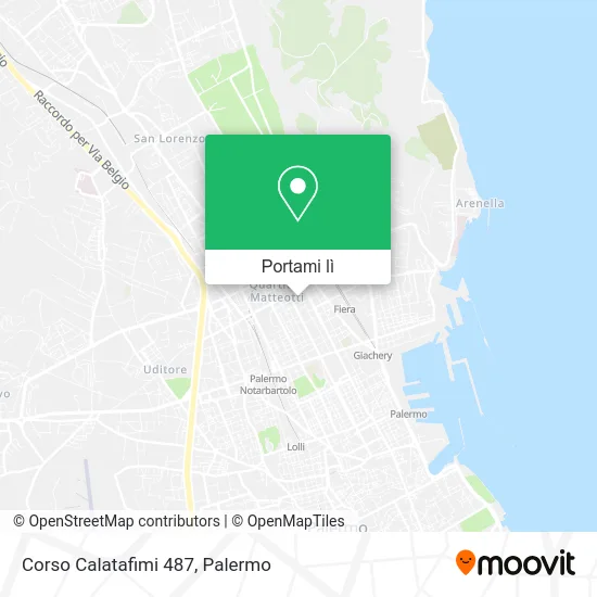 Mappa Corso Calatafimi 487