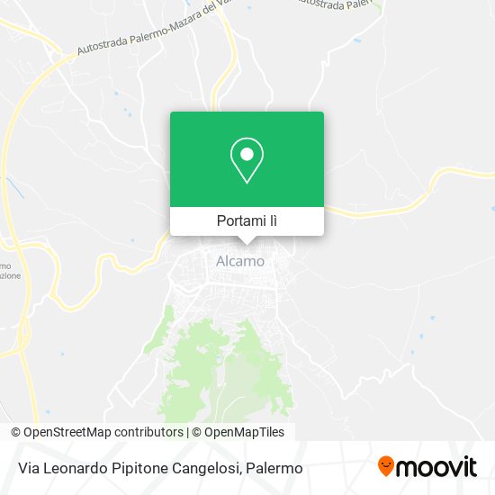 Mappa Via Leonardo Pipitone Cangelosi
