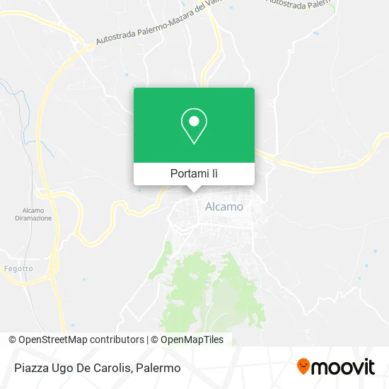 Mappa Piazza Ugo De Carolis