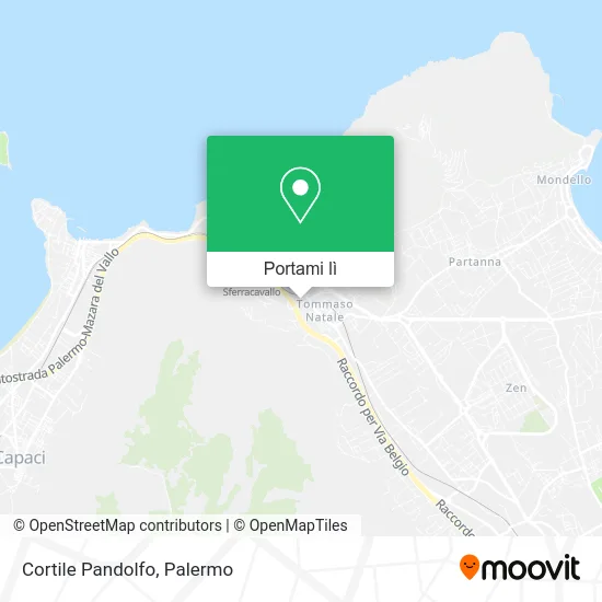 Mappa Cortile Pandolfo