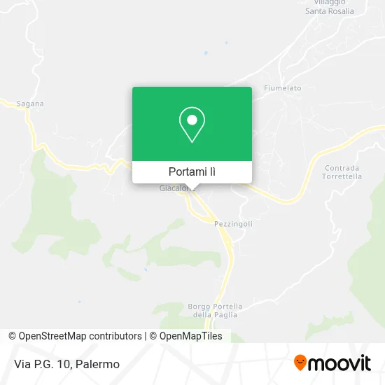 Mappa Via P.G. 10