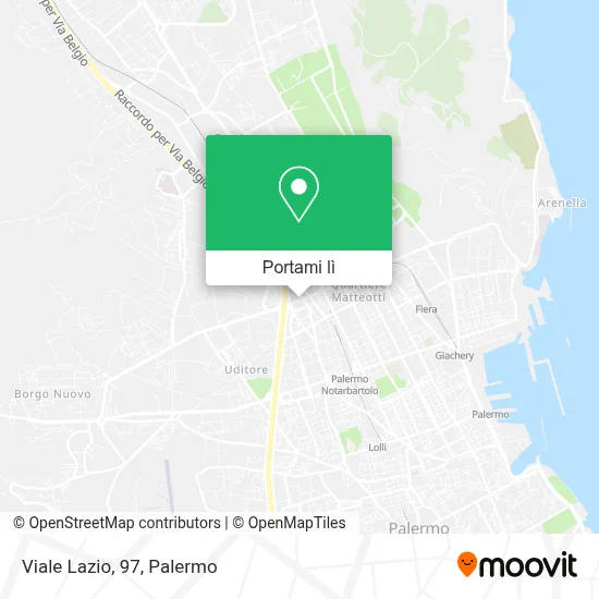 Mappa Viale Lazio, 97