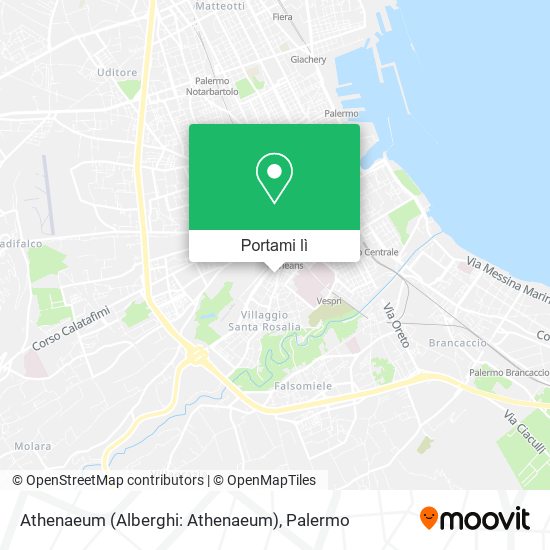 Mappa Athenaeum (Alberghi: Athenaeum)