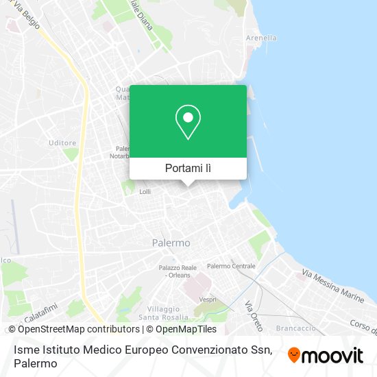 Mappa Isme Istituto Medico Europeo Convenzionato Ssn
