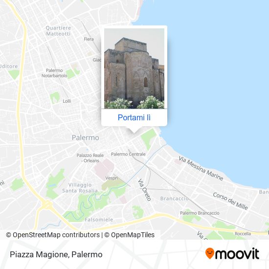 Mappa Piazza Magione