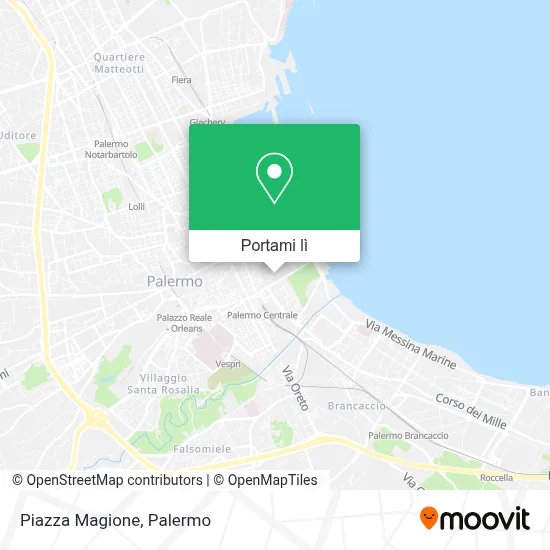 Mappa Piazza Magione