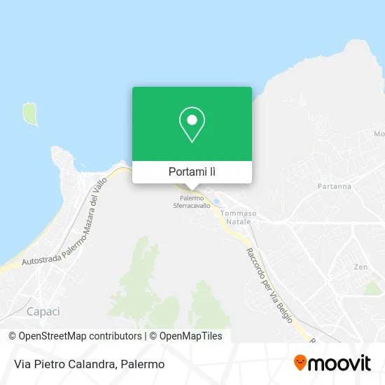 Mappa Via Pietro Calandra