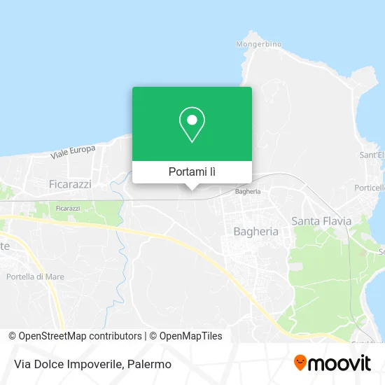 Mappa Via Dolce Impoverile