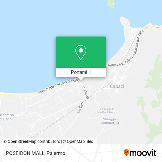 Mappa POSEIDON MALL