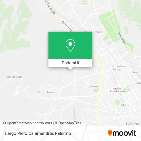 Mappa Largo Piero Calamandrei