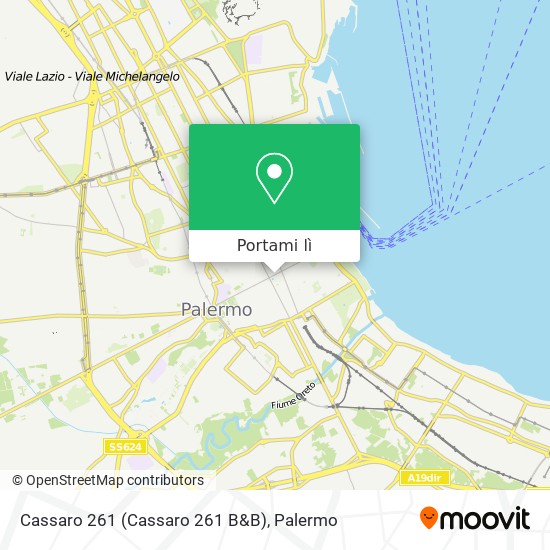 Mappa Cassaro 261 (Cassaro 261 B&B)