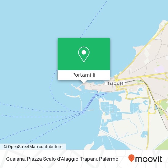 Mappa Guaiana, Piazza Scalo d'Alaggio Trapani