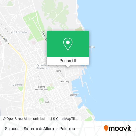 Mappa Sciacca I. Sistemi di Allarme
