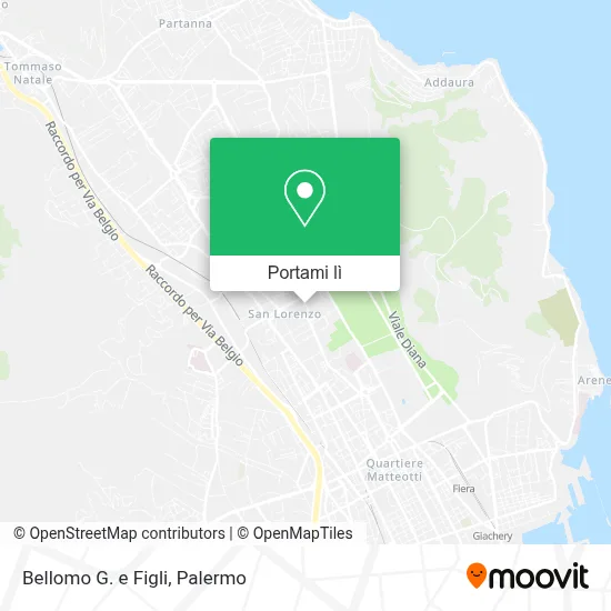 Mappa Bellomo G. e Figli