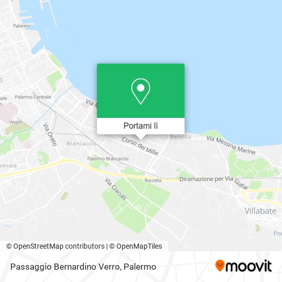 Mappa Passaggio Bernardino Verro