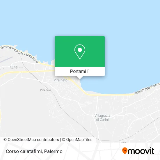 Mappa Corso calatafimi