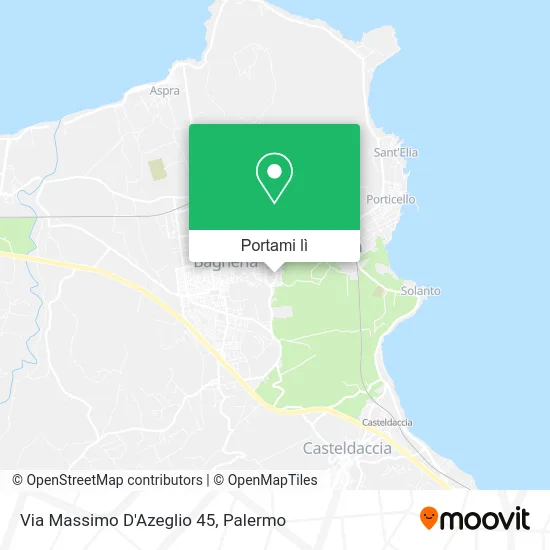 Mappa Via Massimo D'Azeglio 45