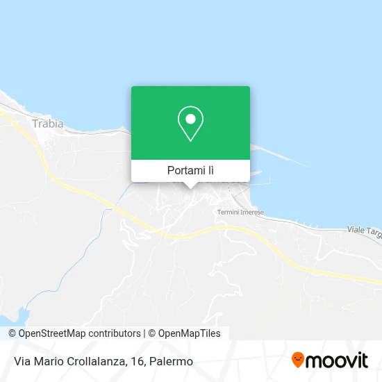 Mappa Via Mario Crollalanza, 16