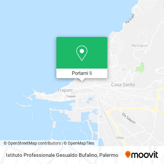 Mappa Istituto Professionale Gesualdo Bufalino