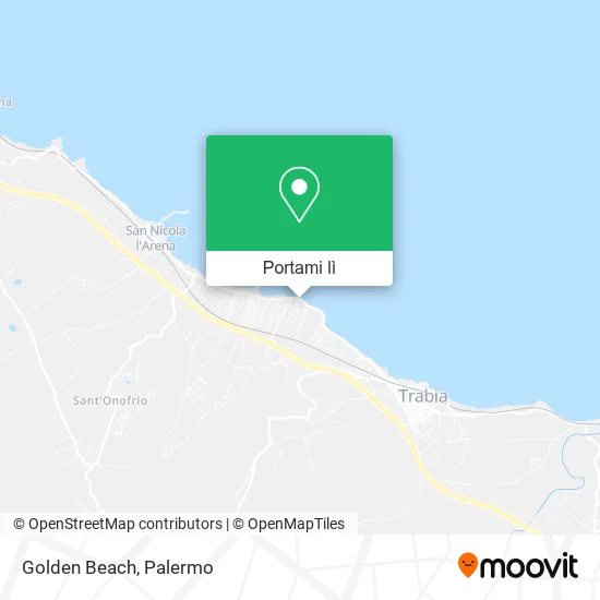 Mappa Golden Beach