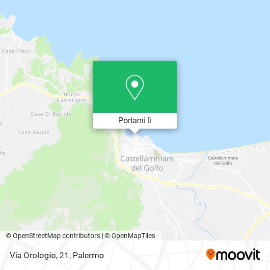 Mappa Via Orologio, 21