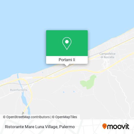 Mappa Ristorante Mare Luna Village