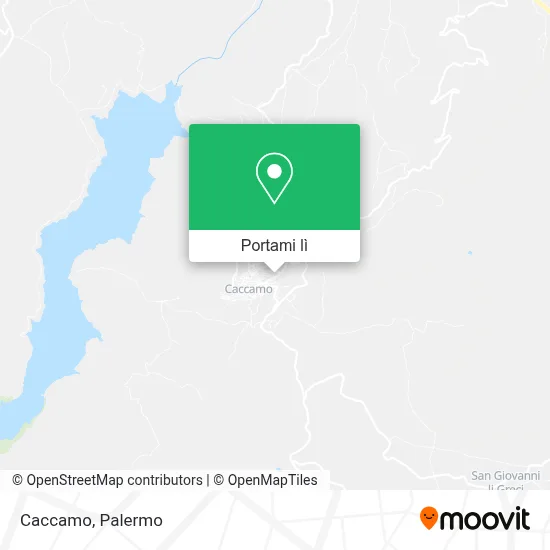 Mappa Caccamo