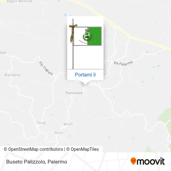 Mappa Buseto Palizzolo