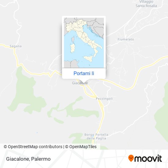 Mappa Giacalone